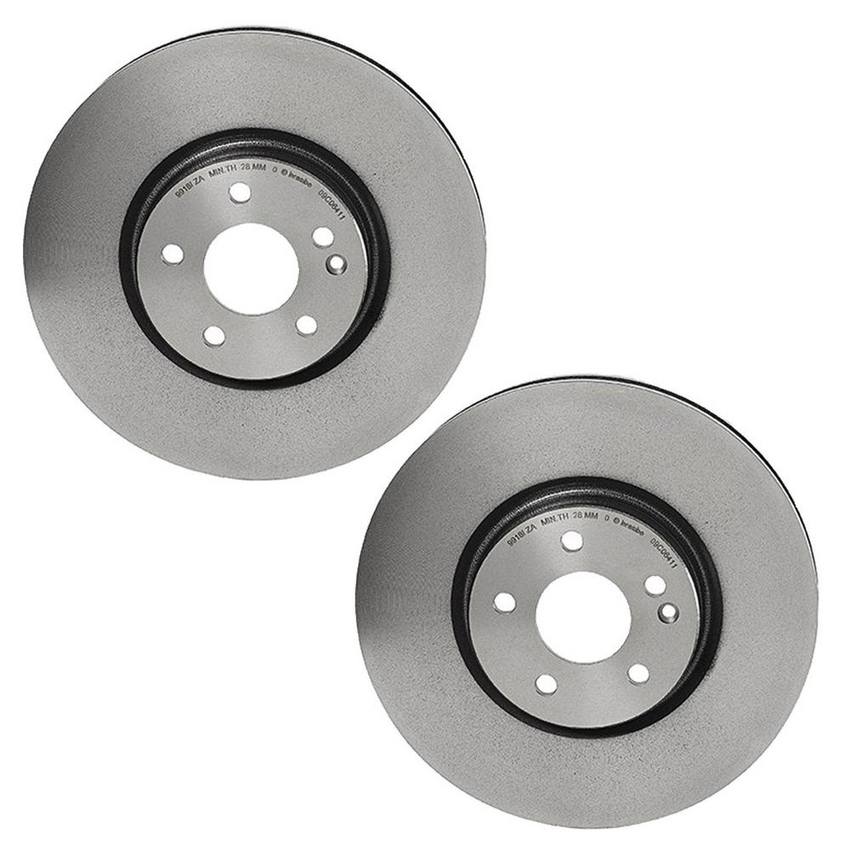 Mercedes Disc Brake Kit Rotors Front (330mm) Brembo 3802504KIT
